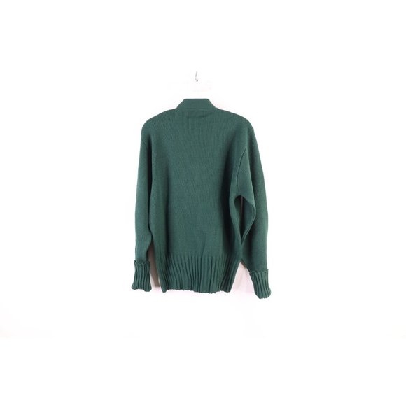 Vtg 70s Mens 40 Eastern Michigan University Band Letterman Varsity Sweater USA - Picture 8 of 10